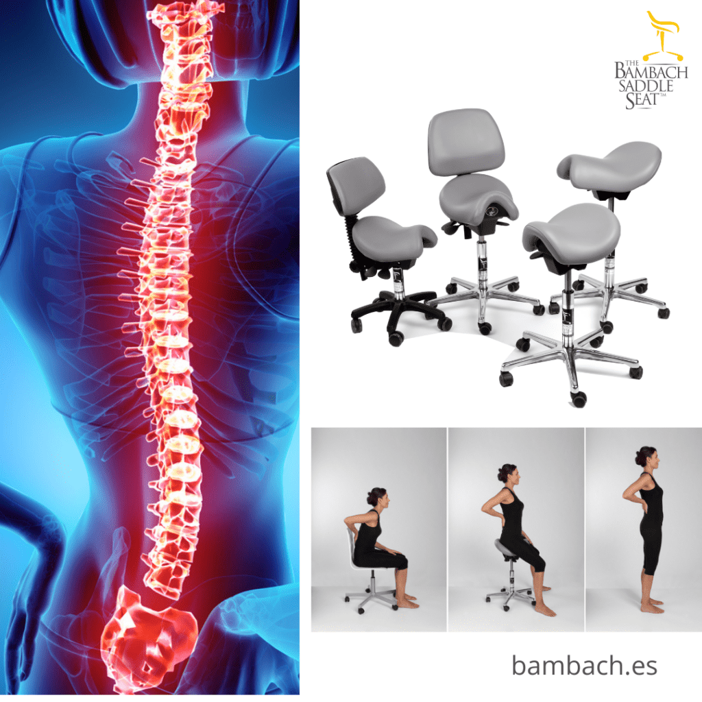 La prevención de malas posturas en la silla es clave para evitar lesiones